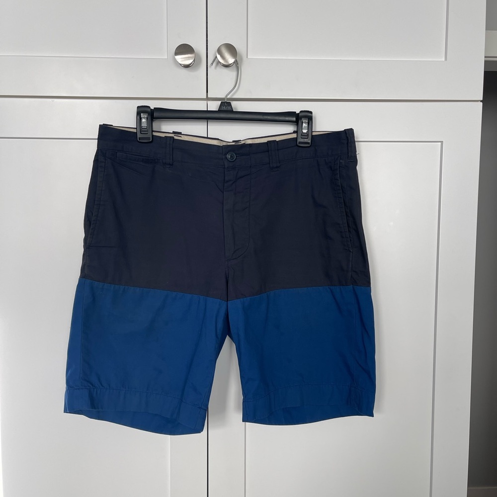 J Crew Men’s Casual Bi-Color Shorts Size 33